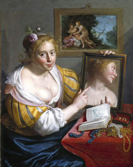 Girl with a Mirror